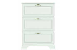 Тумба для обуви Тиффани 3D крем вудлайн