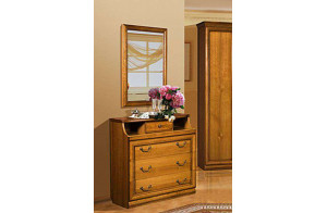 Бельевой комод Нинель ММ-167-04 (табак+тп)