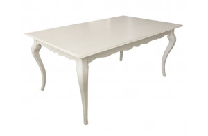 Стол обеденный Оскар ММ-210-40 (белая эмаль+пт)