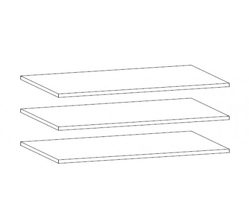 Угловой шкаф для одежды СМ-14 Мале с зеркалом